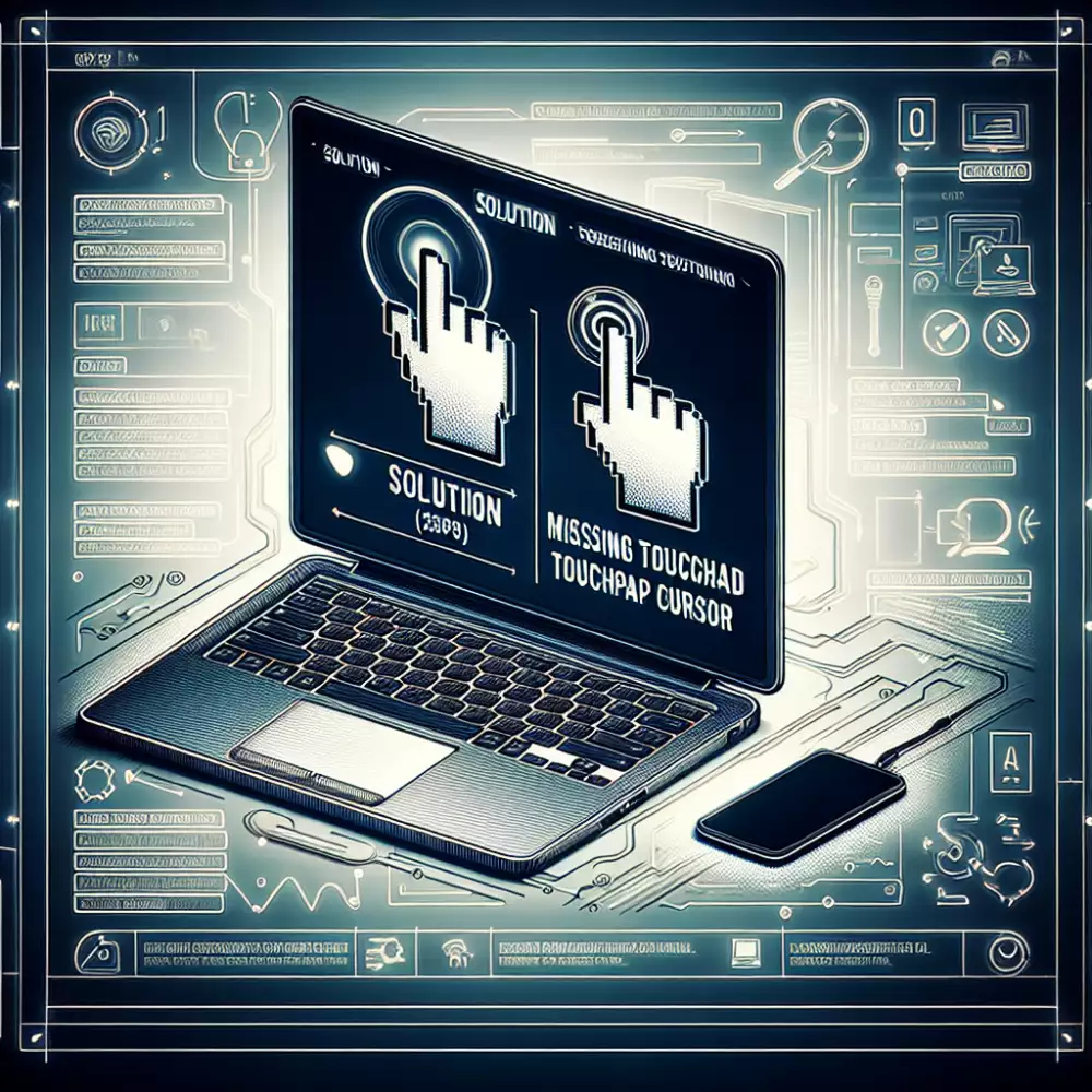 zmizel kurzor touchpad