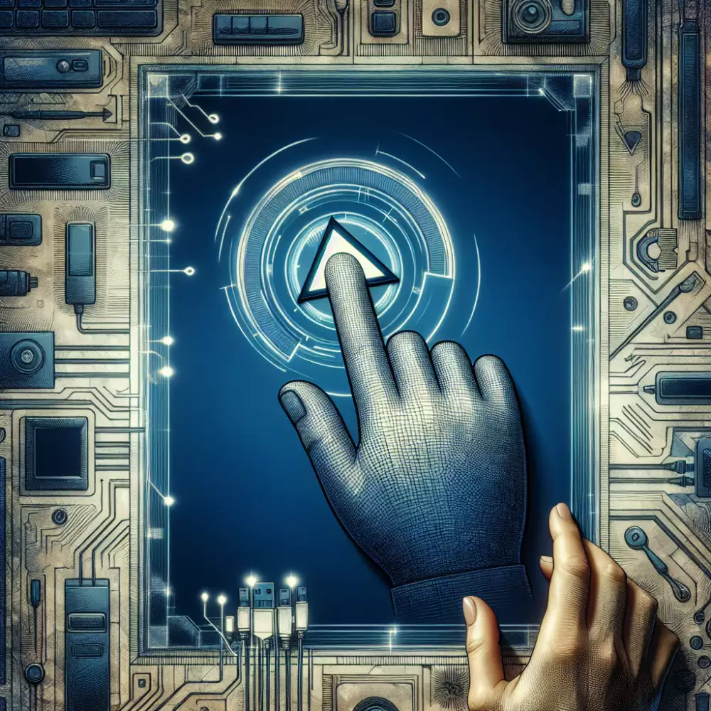 zmizel kurzor touchpad