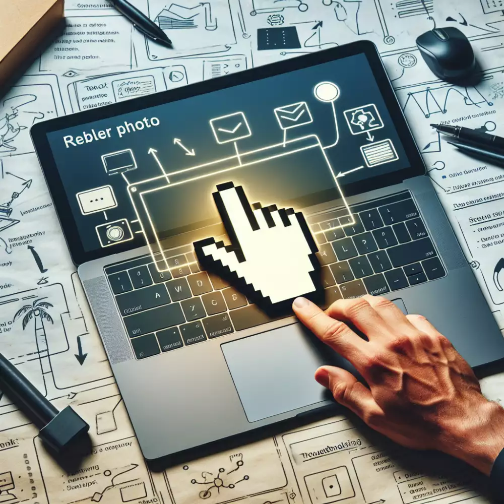 zmizel kurzor touchpad