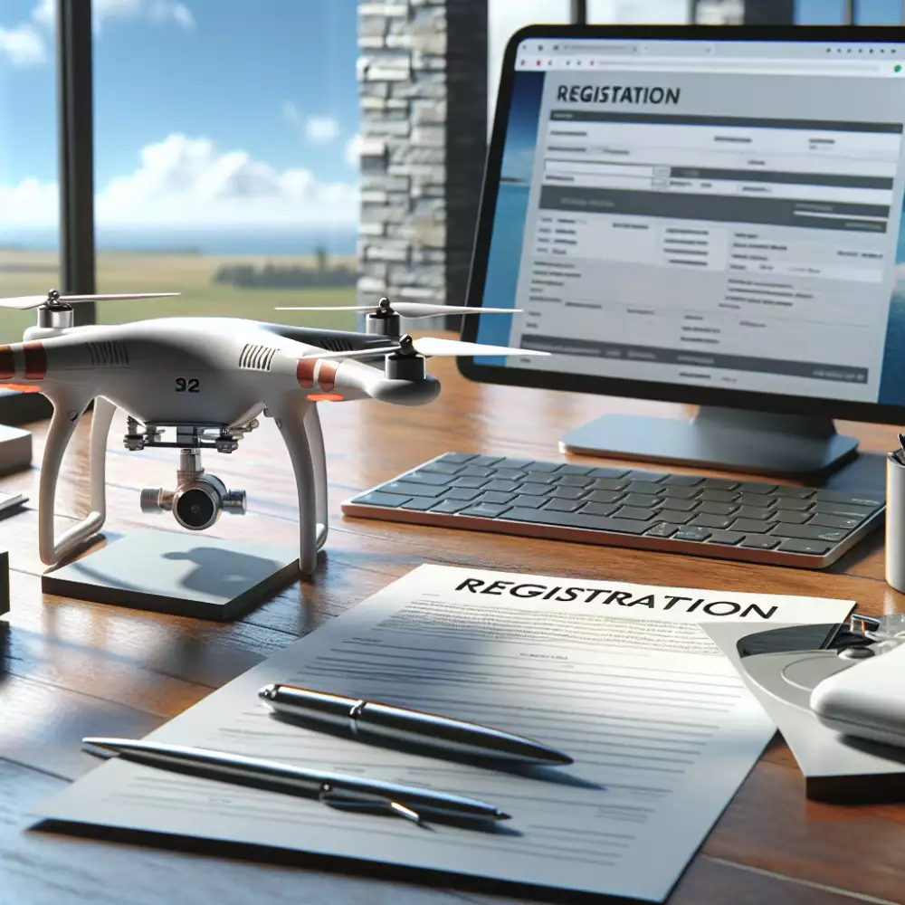 registrace dronu
