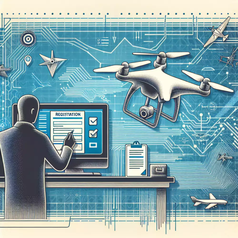 registrace dronu