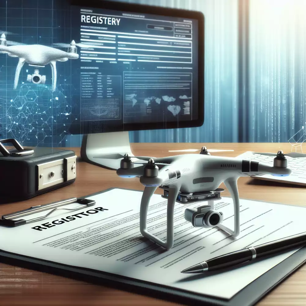 registrace dronu