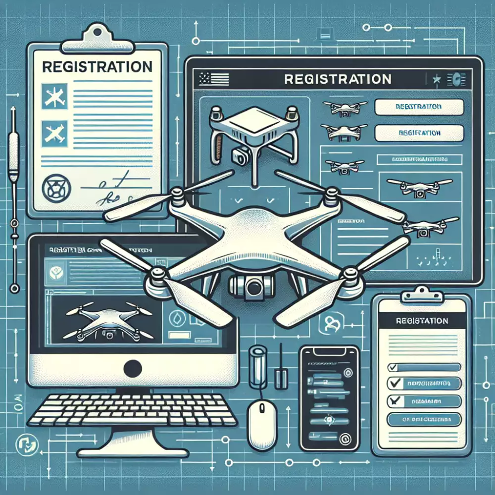 Registrace Dronu